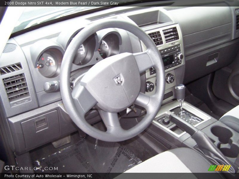 Modern Blue Pearl / Dark Slate Gray 2008 Dodge Nitro SXT 4x4