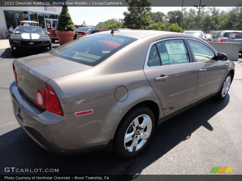 Mocha Steel Metallic / Cocoa/Cashmere 2012 Chevrolet Malibu LS