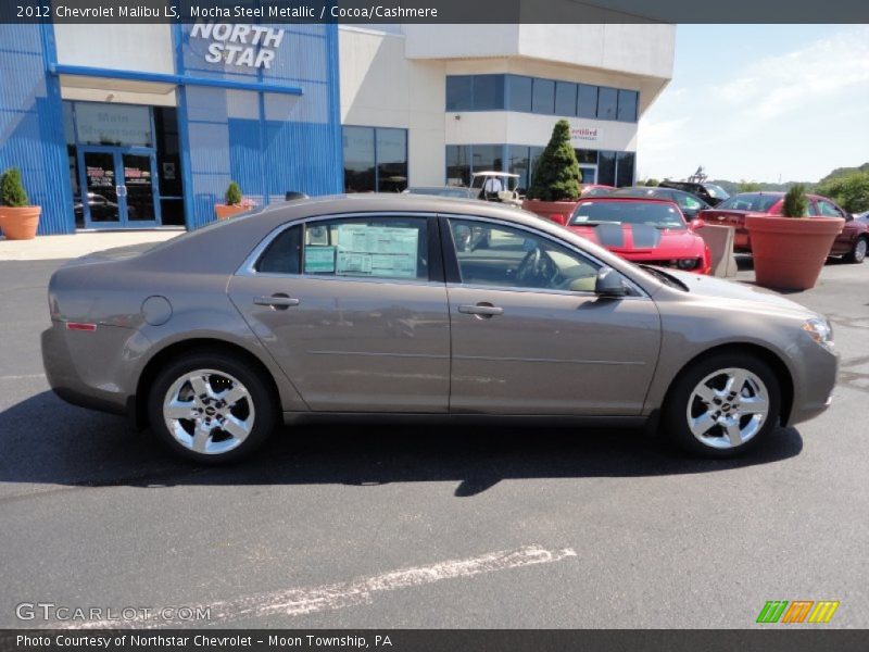 Mocha Steel Metallic / Cocoa/Cashmere 2012 Chevrolet Malibu LS