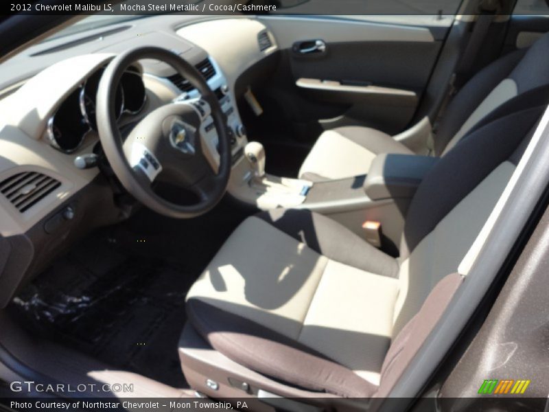  2012 Malibu LS Cocoa/Cashmere Interior