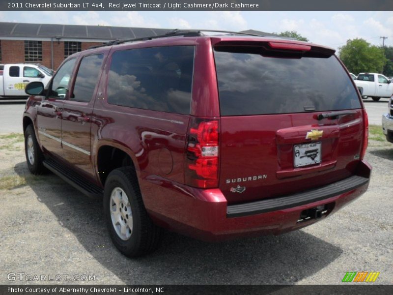 Red Jewel Tintcoat / Light Cashmere/Dark Cashmere 2011 Chevrolet Suburban LT 4x4