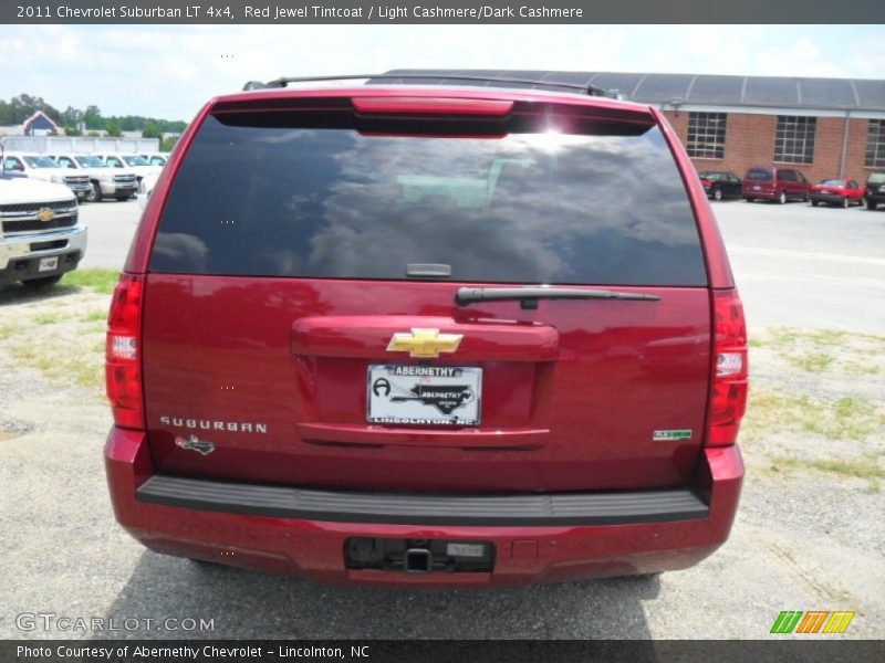 Red Jewel Tintcoat / Light Cashmere/Dark Cashmere 2011 Chevrolet Suburban LT 4x4