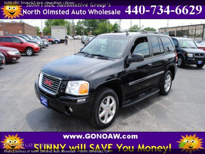 Onyx Black / Ebony 2008 GMC Envoy SLT 4x4