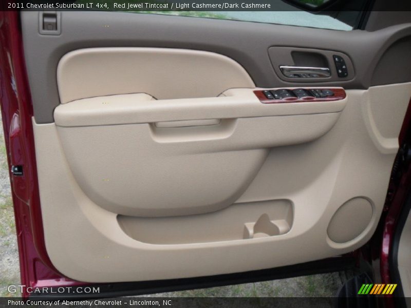 Red Jewel Tintcoat / Light Cashmere/Dark Cashmere 2011 Chevrolet Suburban LT 4x4
