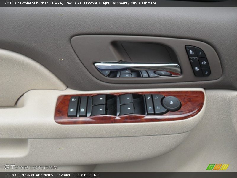 Red Jewel Tintcoat / Light Cashmere/Dark Cashmere 2011 Chevrolet Suburban LT 4x4