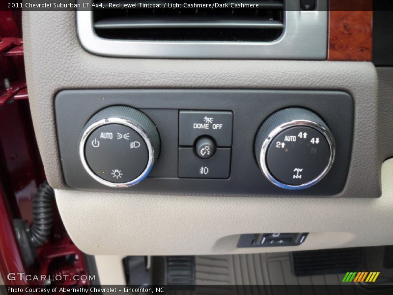 Red Jewel Tintcoat / Light Cashmere/Dark Cashmere 2011 Chevrolet Suburban LT 4x4