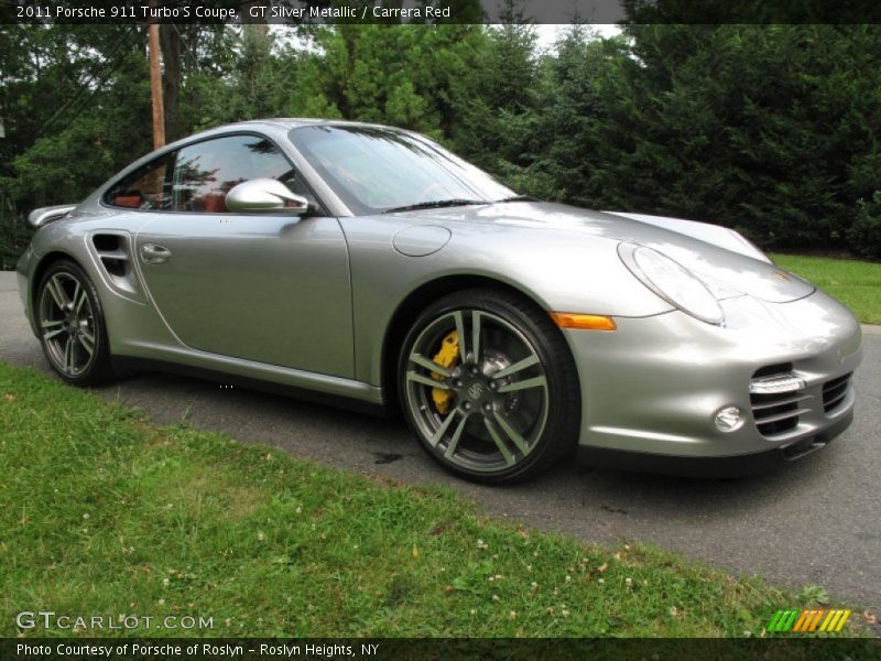 Front 3/4 View of 2011 911 Turbo S Coupe