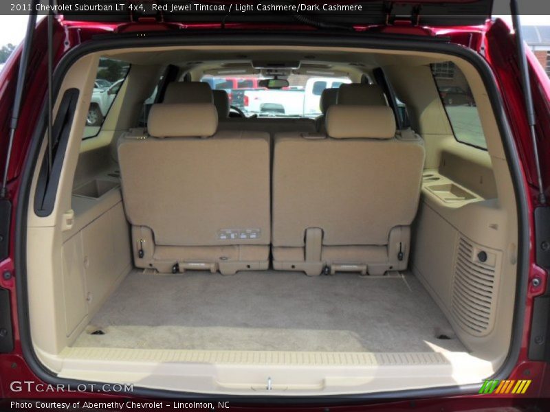 Red Jewel Tintcoat / Light Cashmere/Dark Cashmere 2011 Chevrolet Suburban LT 4x4