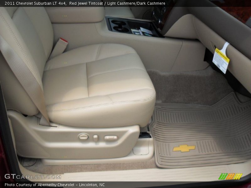 Red Jewel Tintcoat / Light Cashmere/Dark Cashmere 2011 Chevrolet Suburban LT 4x4
