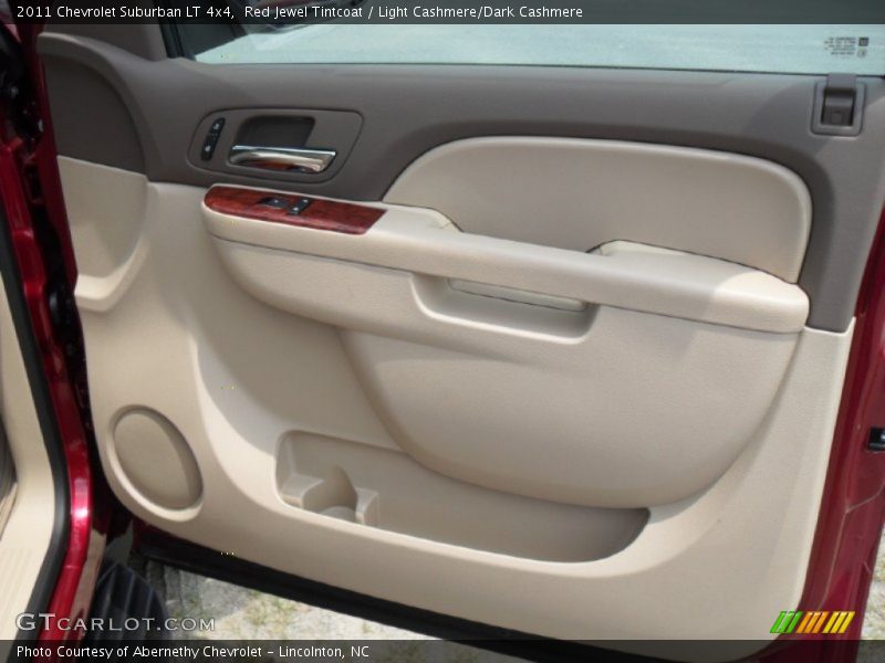 Red Jewel Tintcoat / Light Cashmere/Dark Cashmere 2011 Chevrolet Suburban LT 4x4