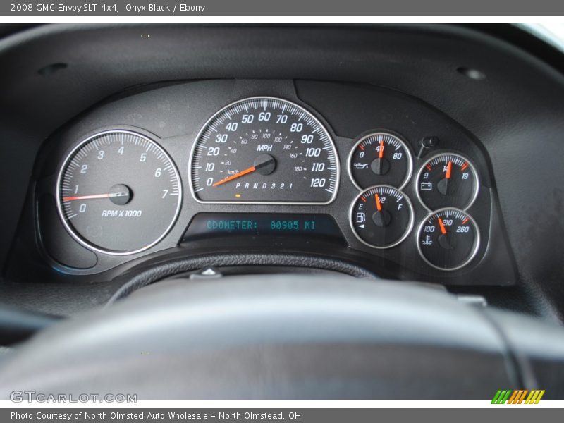Onyx Black / Ebony 2008 GMC Envoy SLT 4x4