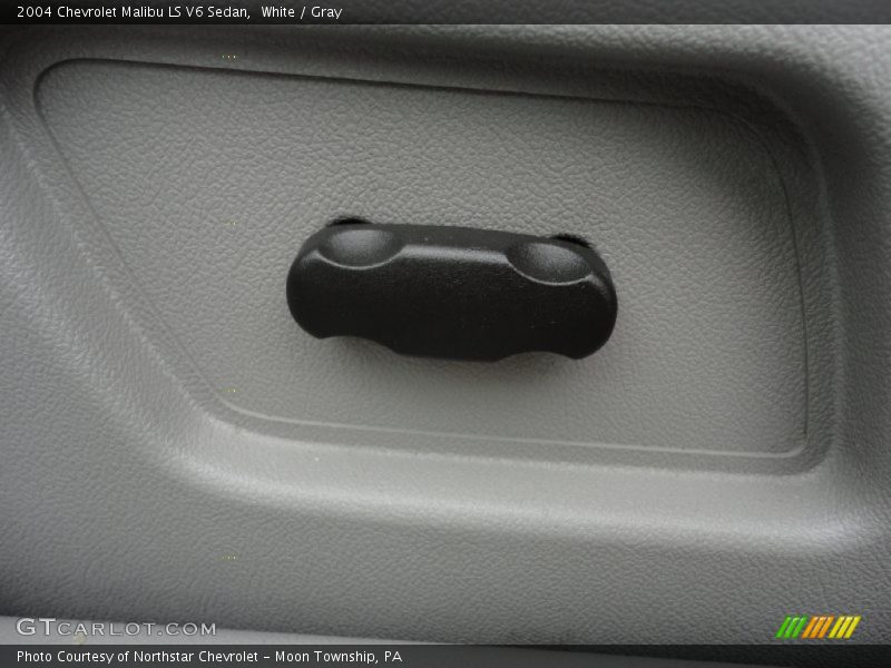 White / Gray 2004 Chevrolet Malibu LS V6 Sedan