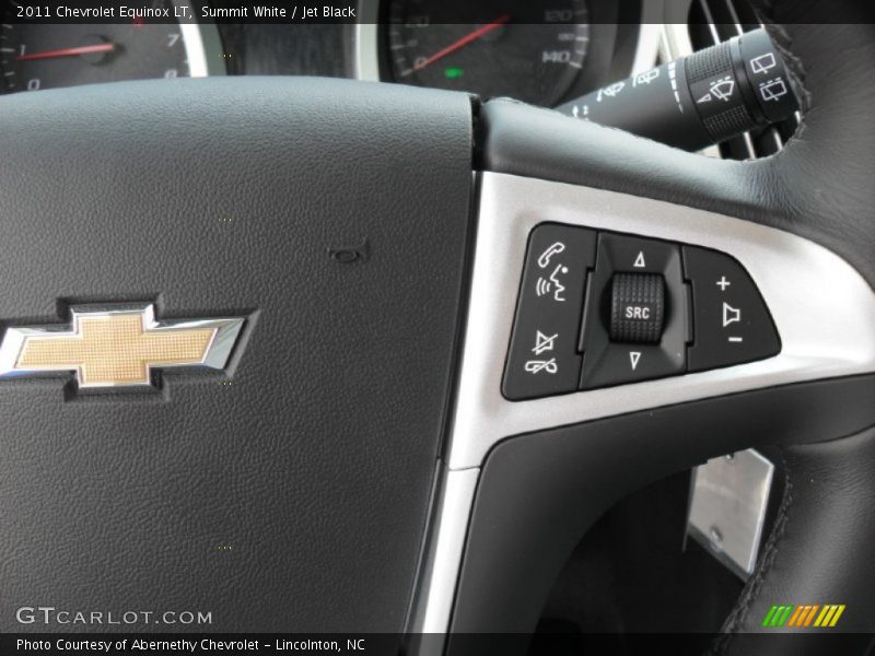 Summit White / Jet Black 2011 Chevrolet Equinox LT