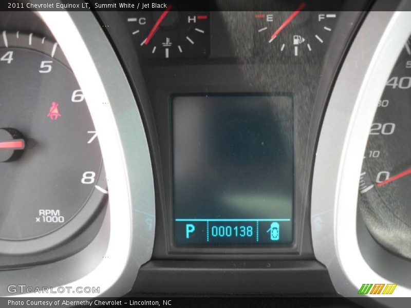 Summit White / Jet Black 2011 Chevrolet Equinox LT