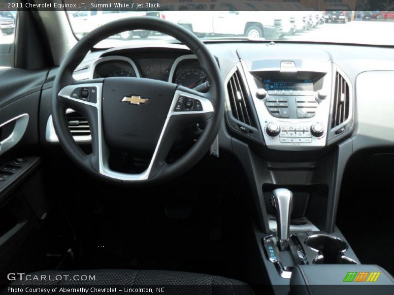 Summit White / Jet Black 2011 Chevrolet Equinox LT