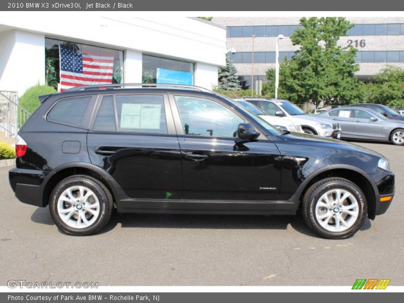 Jet Black / Black 2010 BMW X3 xDrive30i