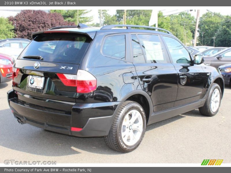 Jet Black / Black 2010 BMW X3 xDrive30i