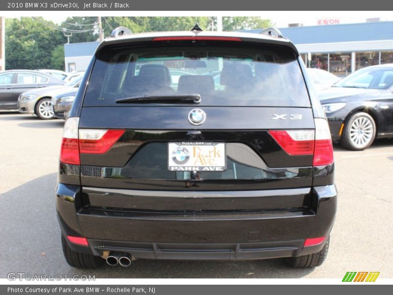 Jet Black / Black 2010 BMW X3 xDrive30i