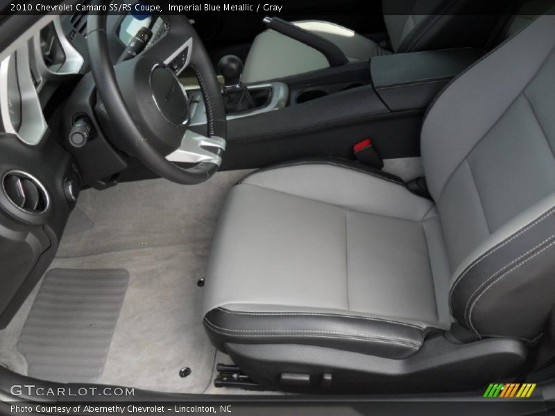  2010 Camaro SS/RS Coupe Gray Interior