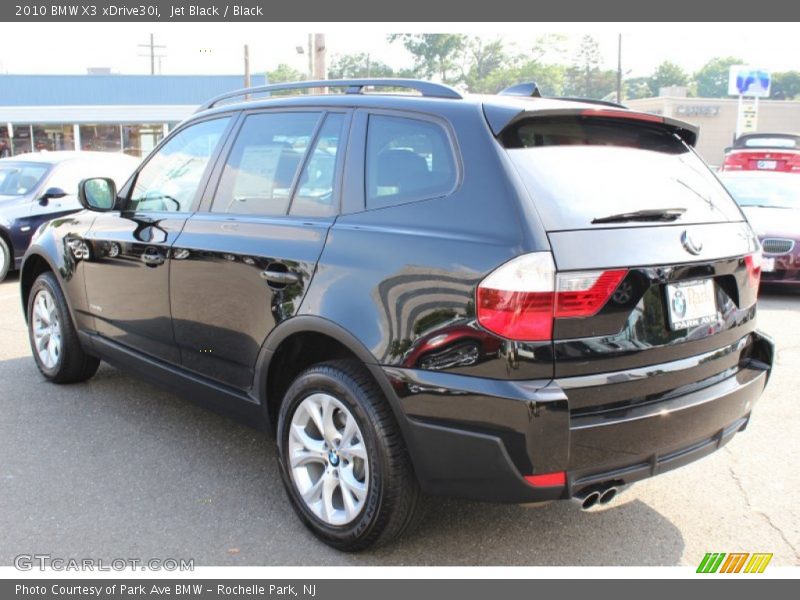 Jet Black / Black 2010 BMW X3 xDrive30i