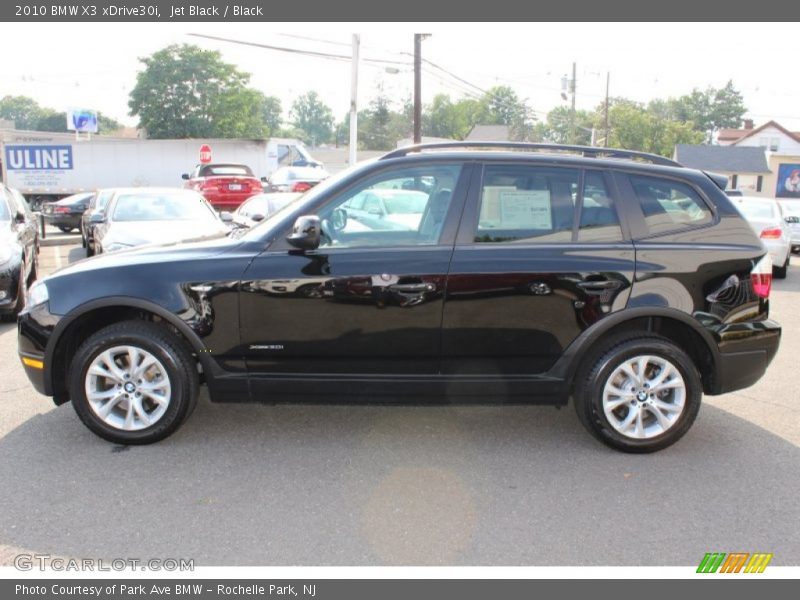 Jet Black / Black 2010 BMW X3 xDrive30i