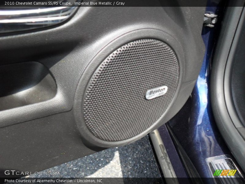 Imperial Blue Metallic / Gray 2010 Chevrolet Camaro SS/RS Coupe