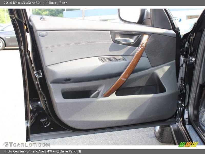 Jet Black / Black 2010 BMW X3 xDrive30i