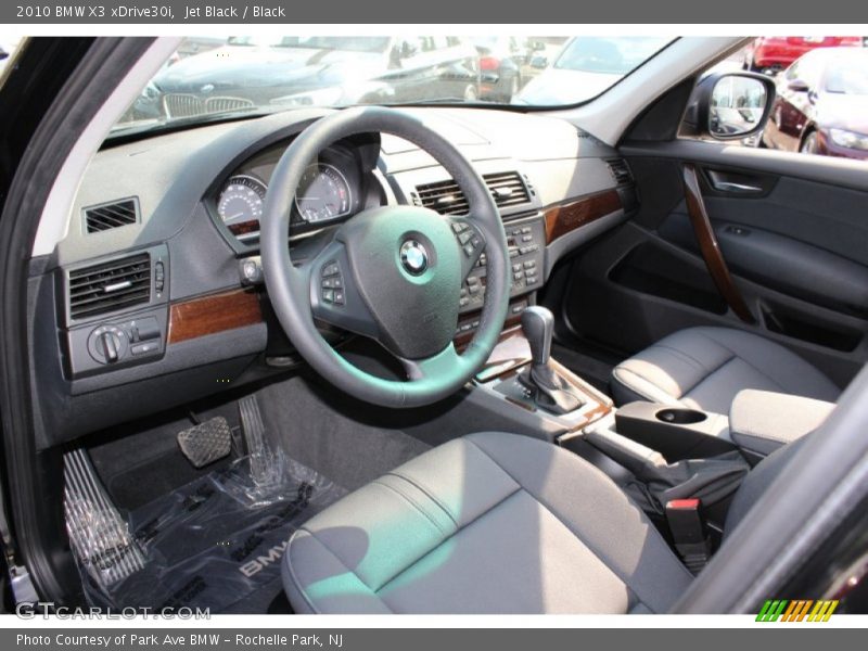 Jet Black / Black 2010 BMW X3 xDrive30i