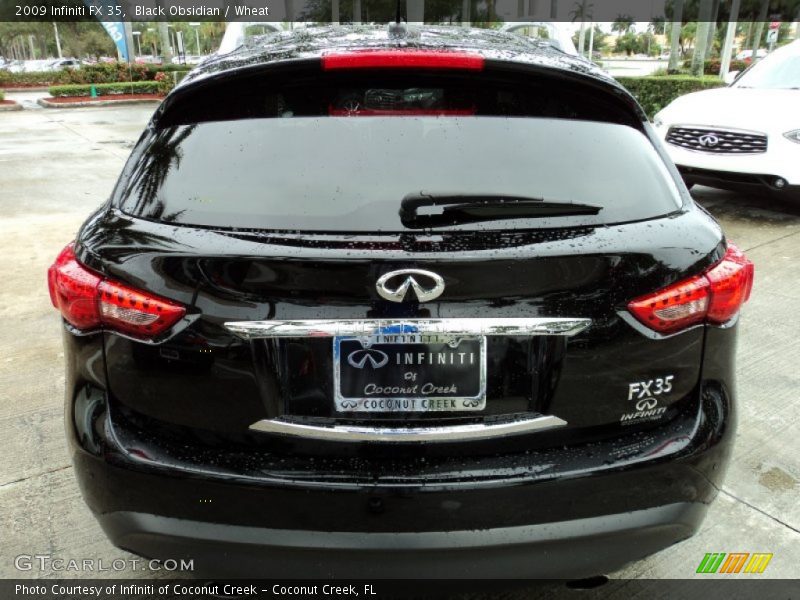 Black Obsidian / Wheat 2009 Infiniti FX 35
