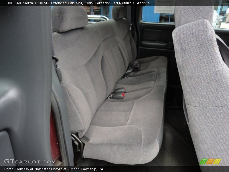  2000 Sierra 1500 SLE Extended Cab 4x4 Graphite Interior