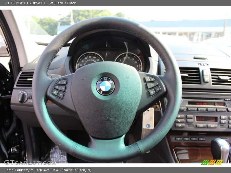Jet Black / Black 2010 BMW X3 xDrive30i