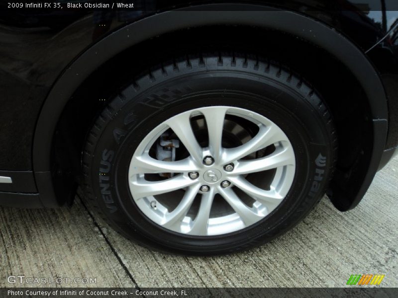 Black Obsidian / Wheat 2009 Infiniti FX 35