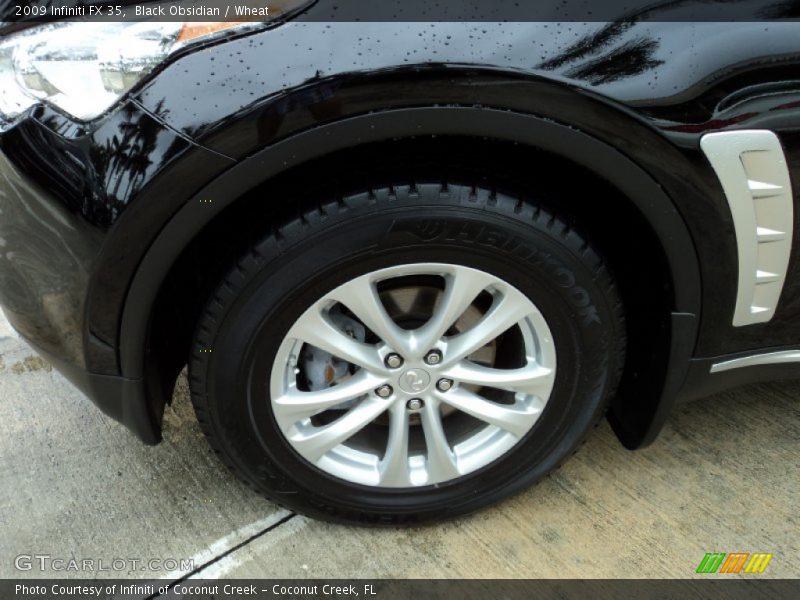 Black Obsidian / Wheat 2009 Infiniti FX 35