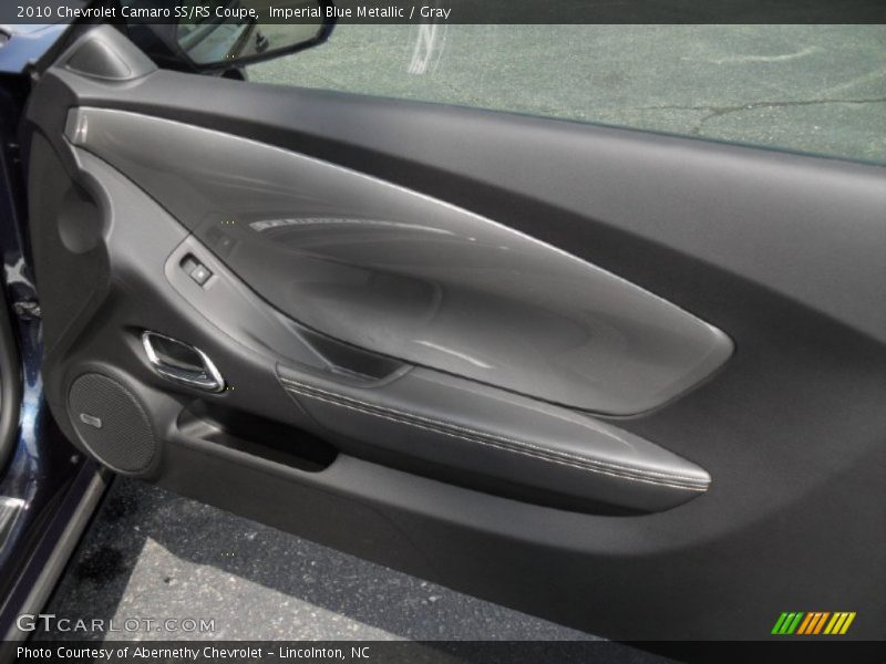 Imperial Blue Metallic / Gray 2010 Chevrolet Camaro SS/RS Coupe