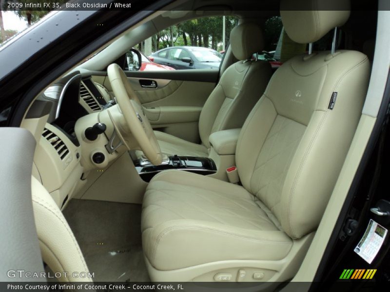 Black Obsidian / Wheat 2009 Infiniti FX 35