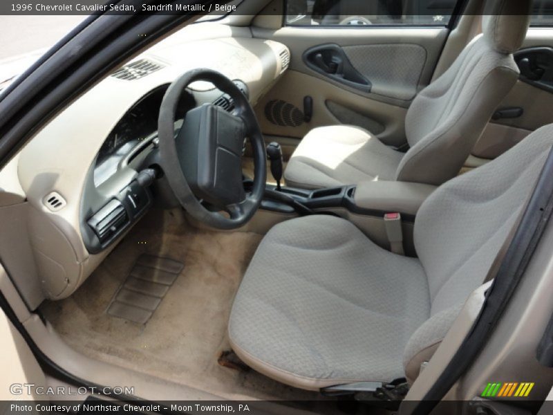  1996 Cavalier Sedan Beige Interior
