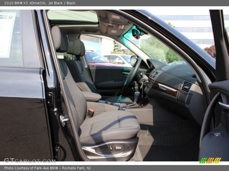 Jet Black / Black 2010 BMW X3 xDrive30i
