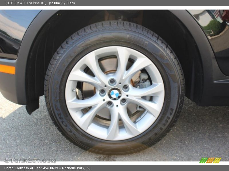 Jet Black / Black 2010 BMW X3 xDrive30i