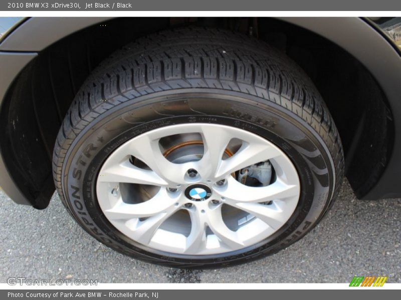 Jet Black / Black 2010 BMW X3 xDrive30i