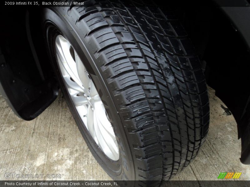 Black Obsidian / Wheat 2009 Infiniti FX 35