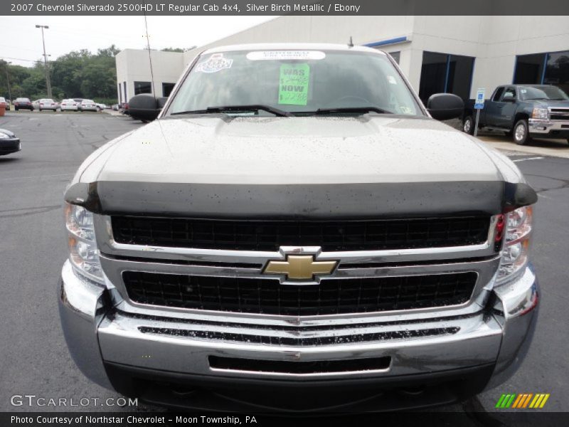 Silver Birch Metallic / Ebony 2007 Chevrolet Silverado 2500HD LT Regular Cab 4x4