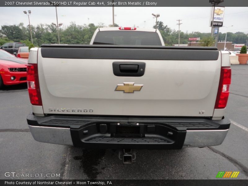 Silver Birch Metallic / Ebony 2007 Chevrolet Silverado 2500HD LT Regular Cab 4x4