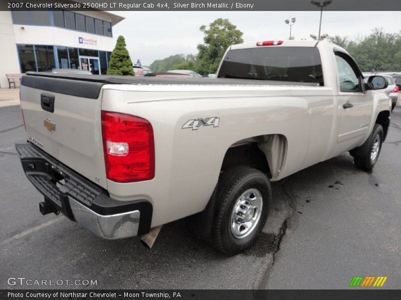 Silver Birch Metallic / Ebony 2007 Chevrolet Silverado 2500HD LT Regular Cab 4x4