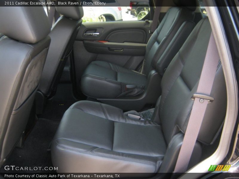 Black Raven / Ebony/Ebony 2011 Cadillac Escalade AWD