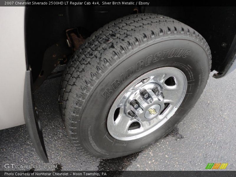 Silver Birch Metallic / Ebony 2007 Chevrolet Silverado 2500HD LT Regular Cab 4x4