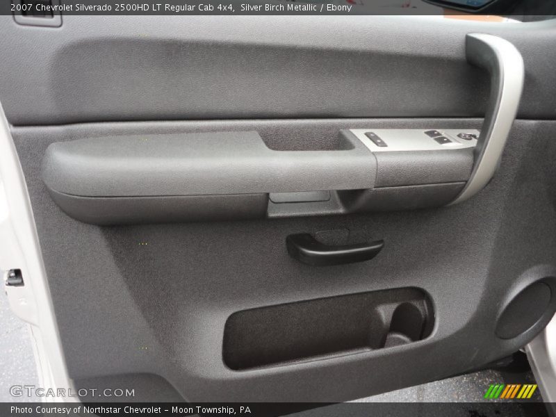 Silver Birch Metallic / Ebony 2007 Chevrolet Silverado 2500HD LT Regular Cab 4x4