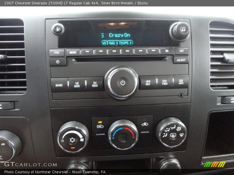 Silver Birch Metallic / Ebony 2007 Chevrolet Silverado 2500HD LT Regular Cab 4x4