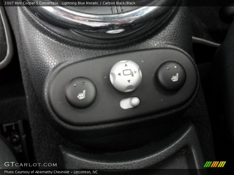 Lightning Blue Metallic / Carbon Black/Black 2007 Mini Cooper S Convertible