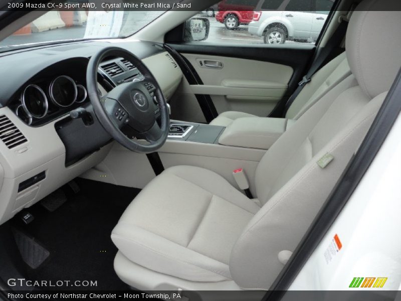  2009 CX-9 Sport AWD Sand Interior