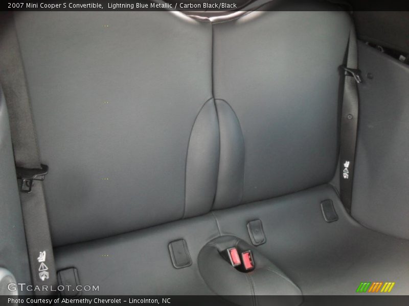 Lightning Blue Metallic / Carbon Black/Black 2007 Mini Cooper S Convertible